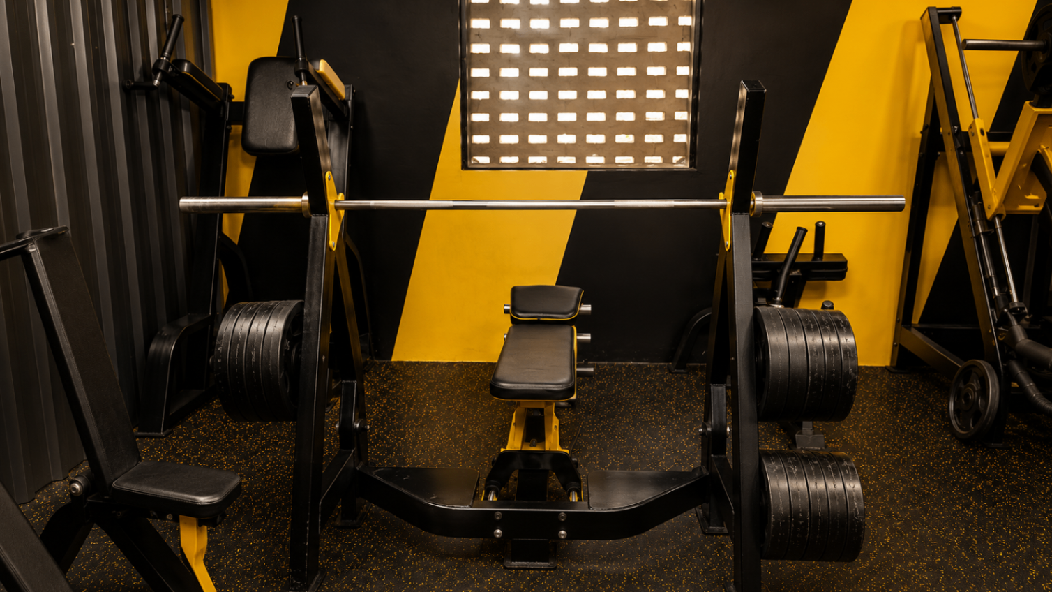 Olympic Bench Press Station