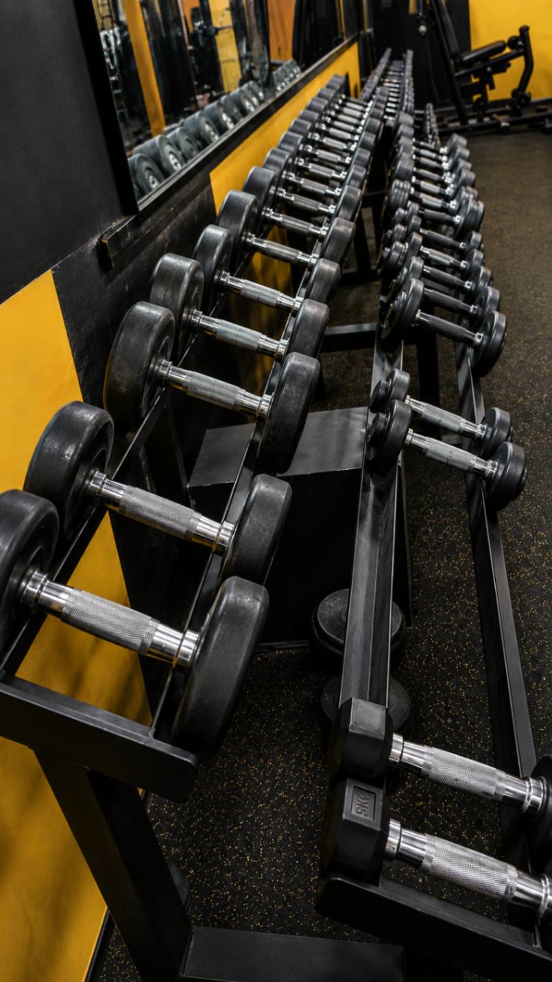 Full Dumbbell Rack
